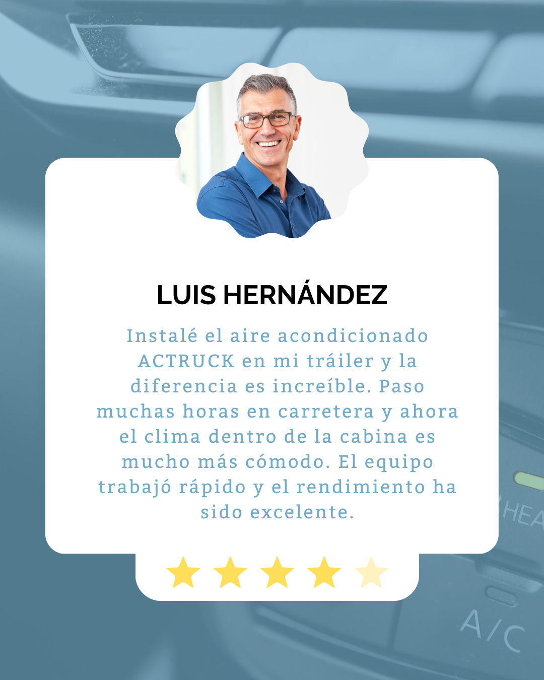 Testimonios sobre Aire acondicionado